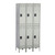 Safco Metal Locker Double Tier 3 Column in Gray 5526GR - AlfaPlanhold Canada