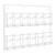 Clear2c 12 Pamphlet Display Rack Plastic - AlfaPlanhold Canada