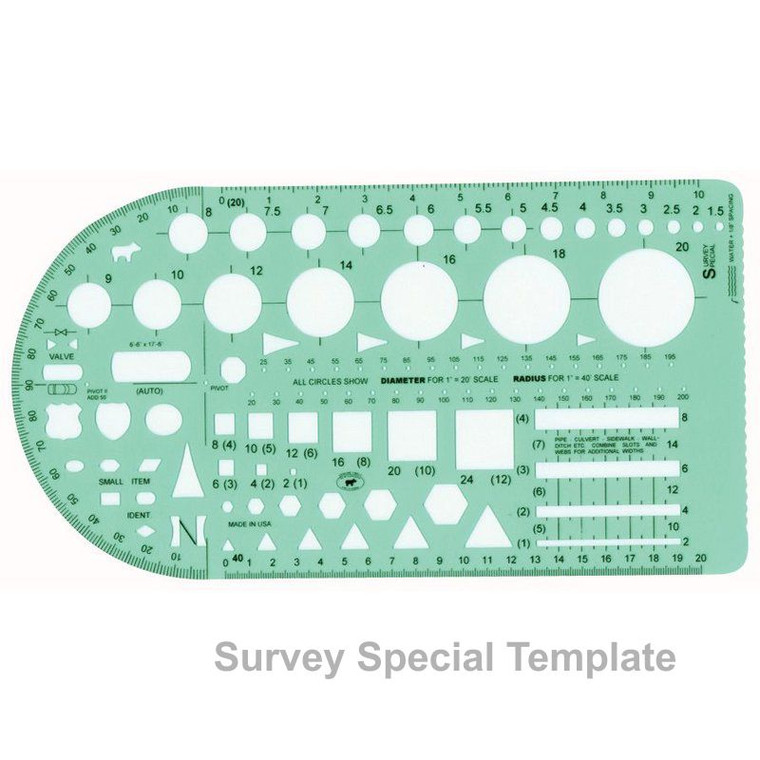 Survey Special Template T-444 - AlfaPlanhold.Com