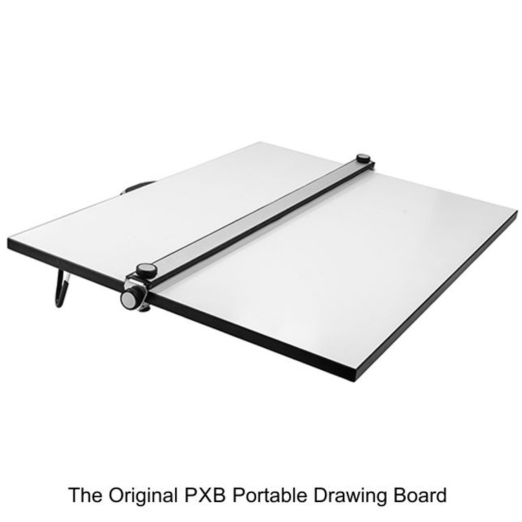 Pacific Arc PXB21 Portable Parallel Straightedge Drawing Board 16" x 21" - AlfaPlanhold.Com