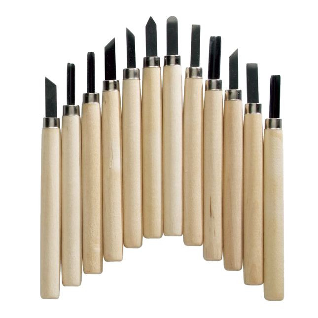 Wood Carving Knives Set of 12-Piece WCS12 - AlfaPlanhold Canada