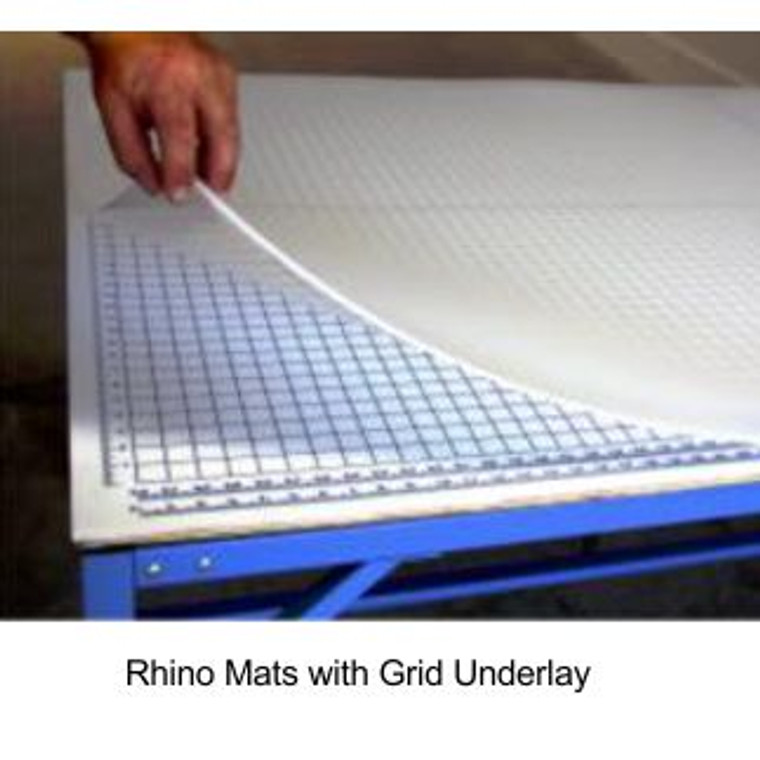 Rhino Self-Healing Cutting Mat by SpeedPress 4' x 8' with Grid Sheet - AlfaPlanhold.Com