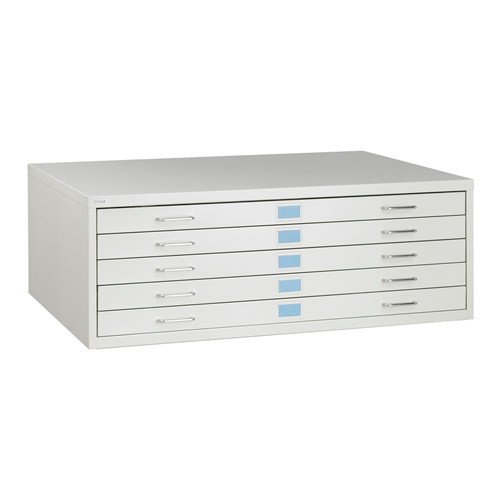 Safco Facil 5-Drawer Medium Flat File Cabinet 4972LG - AlfaPlanhold Canada
