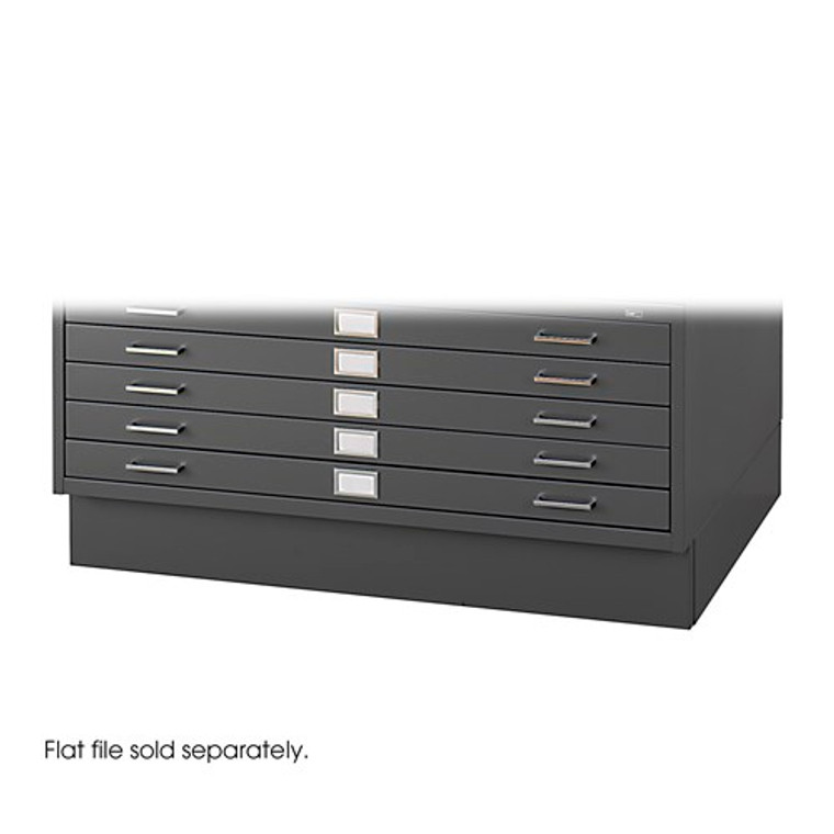 Safco Closed Base for 4994 Flat File Cabinet 4995BL - AlfaPlanhold.Com