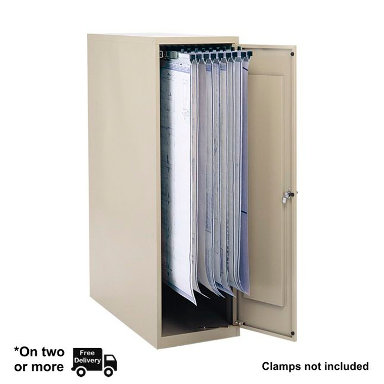 Safco Large Vertical Storage Cabinet 5041 - AlfaPlanhold.Com