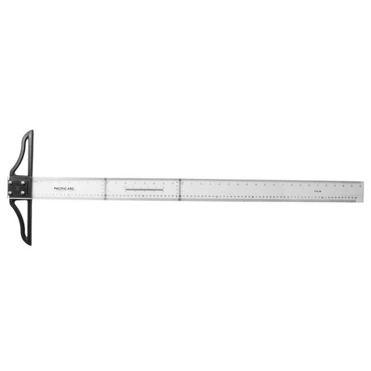 36" T-Square with acrylic blade & detachable head, Graduated in/cm TCE-36 - AlfaPlanhold.Com