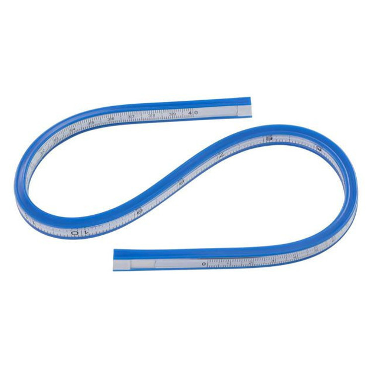 Flexible Curve Graduated in inch and cm 20" 50.8cm - AlfaPlanhold.Com