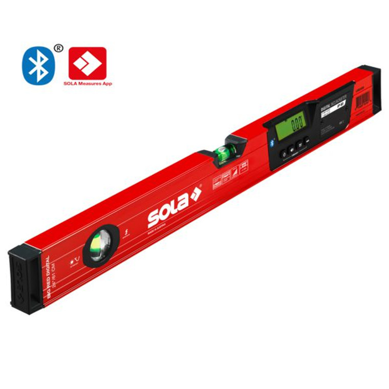 Sola 6’ Digital Level w/Carry Case & Bluetooth LSB72D - AlfaPlanhold.Com