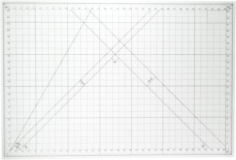 Cutting Mat 24" x36" Self-Healing Gridded - Translucent LT-3624 - AlfaPlanhold Canada