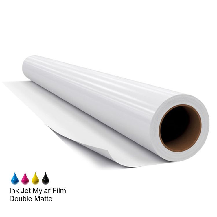 Mylar Roll Inkjet Film 4 mil Double Matte 24in x 125ft - AlfaPlanhold Canada