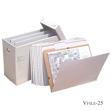 V File With 10 V Folders 25 Set | AlfaPlanhold Inc.