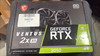 MSI Ventus GeForce RTX 3050 6GB Dedicated Graphics GPU | Scratch & Dent | MXGPU1-138