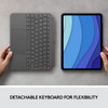 Logitech Combo Touch iPad Pro 11-inch Keyboard Case - Oxford Gray | Scratch & Dent | MX00281