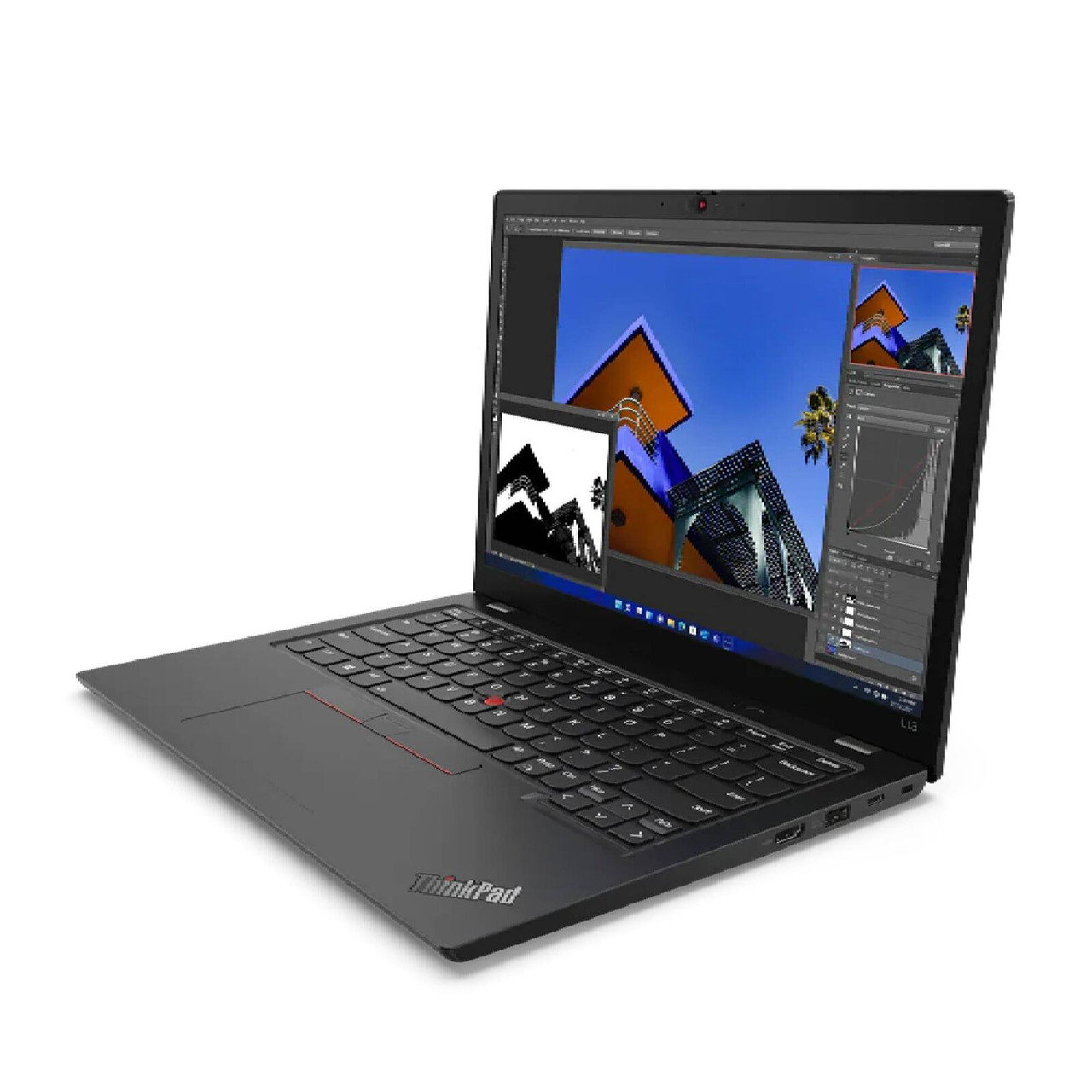 Lenovo Thinkpad L13 G3 13.3" Touch Laptop Ryzen 7 Pro 5875U 16GB 256GB SSD W11P | 21B90010US | Manufacturer Refurbished