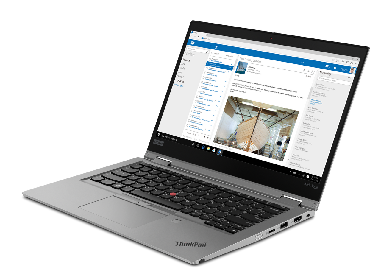 Lenovo Thinkpad X390 Yoga 13.3" Laptop  Core i5 8 GB 256 GB SSD W10P Touch | Refurbished