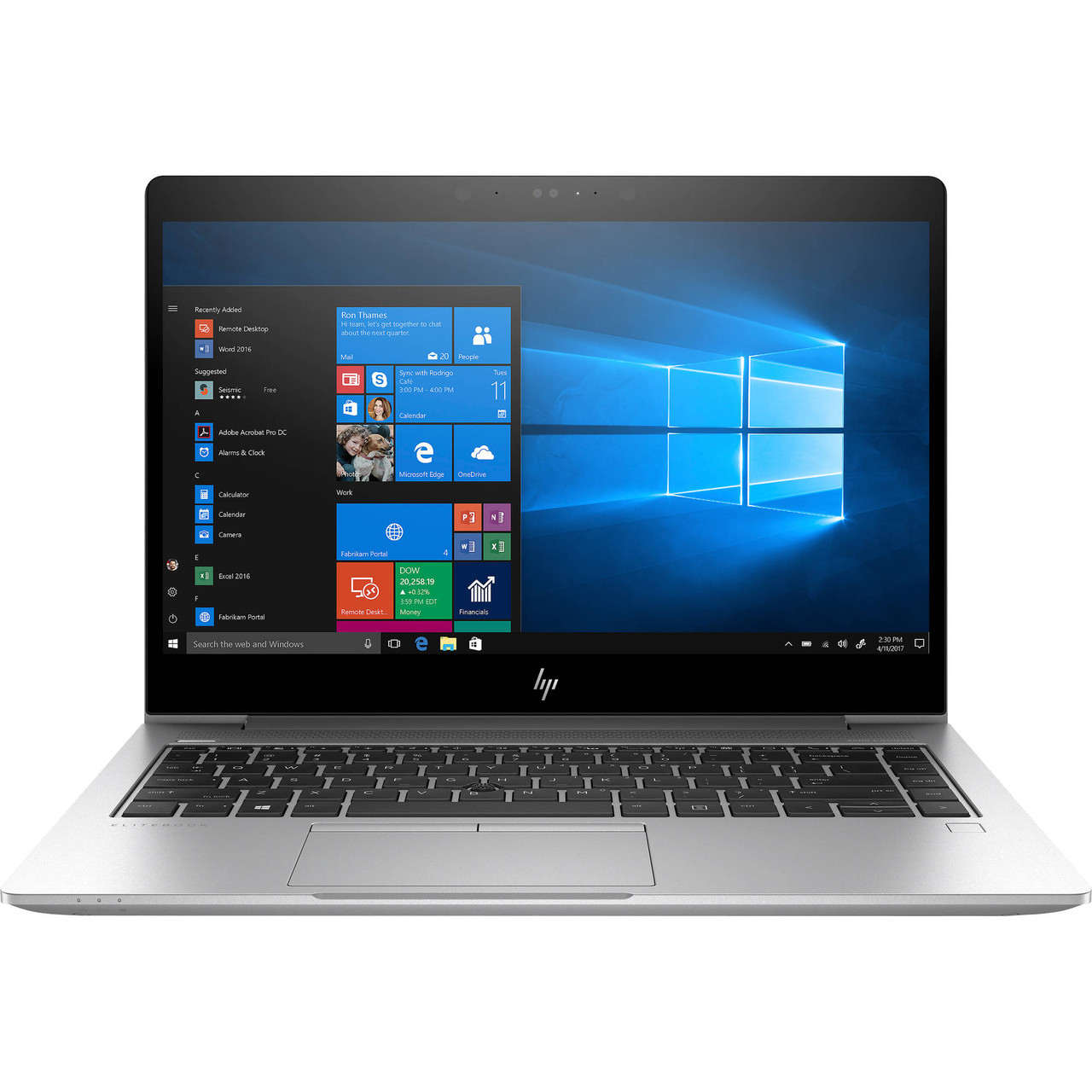 HP Elitebook 745 G5 14" Laptop AMD Ryzen 7 2.20 GHz 16 GB 256 GB SSD W10P | Refurbished