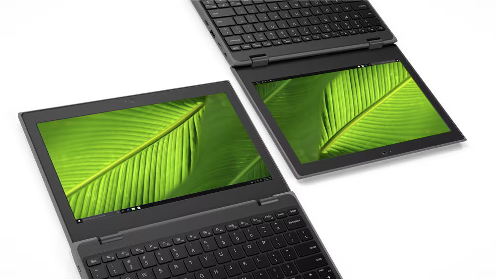 Lenovo 100e Windows 2nd Gen 11.6" Laptop Intel Celeron N4020 4GB 128GB SSD W11P | Manufacturer Refurbished |81M80089US