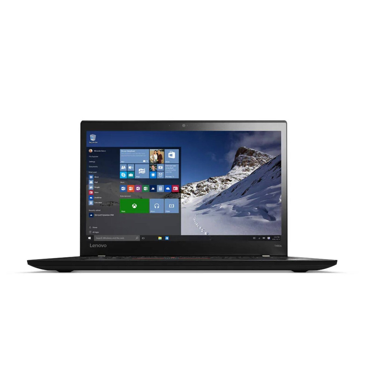 Lenovo Thinkpad T460S 14" Laptop Intel Core i5 2.40 GHz 8 GB 256 GB SSD W10P | Refurbished