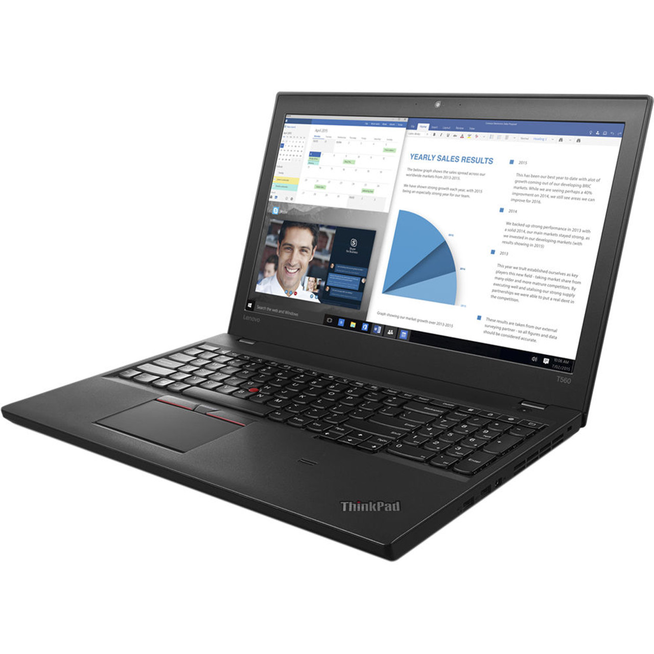 Lenovo Thinkpad T560 Laptop Intel Core i7 2.60 GHz 8GB Ram 256GB SSD Windows 10 Pro | Refurbished