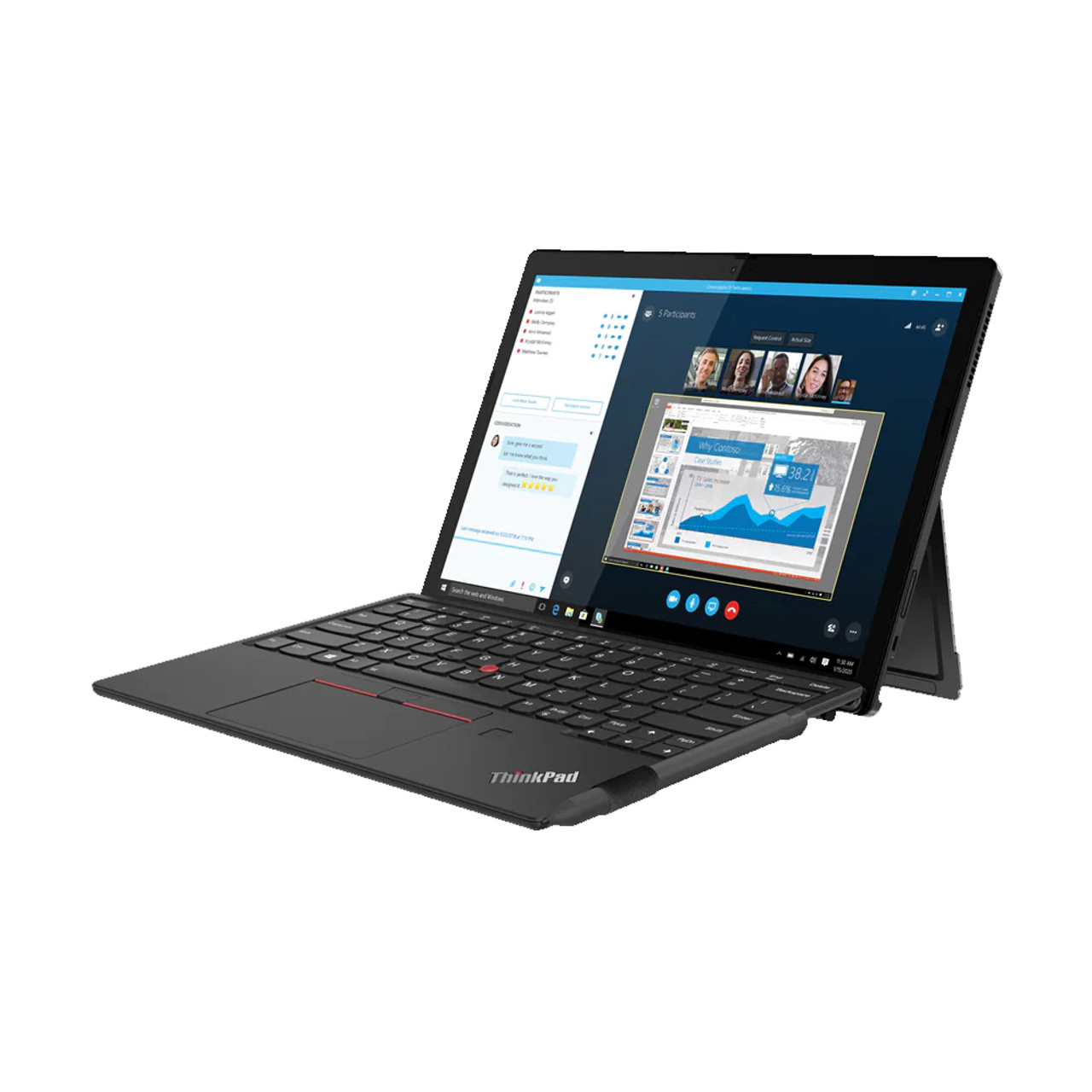 Lenovo ThinkPad X12 Detachable 12" Laptop i5-1130G7 8GB 256GB SSD W10P | 20UW0011US | Manufacturer Refurbished