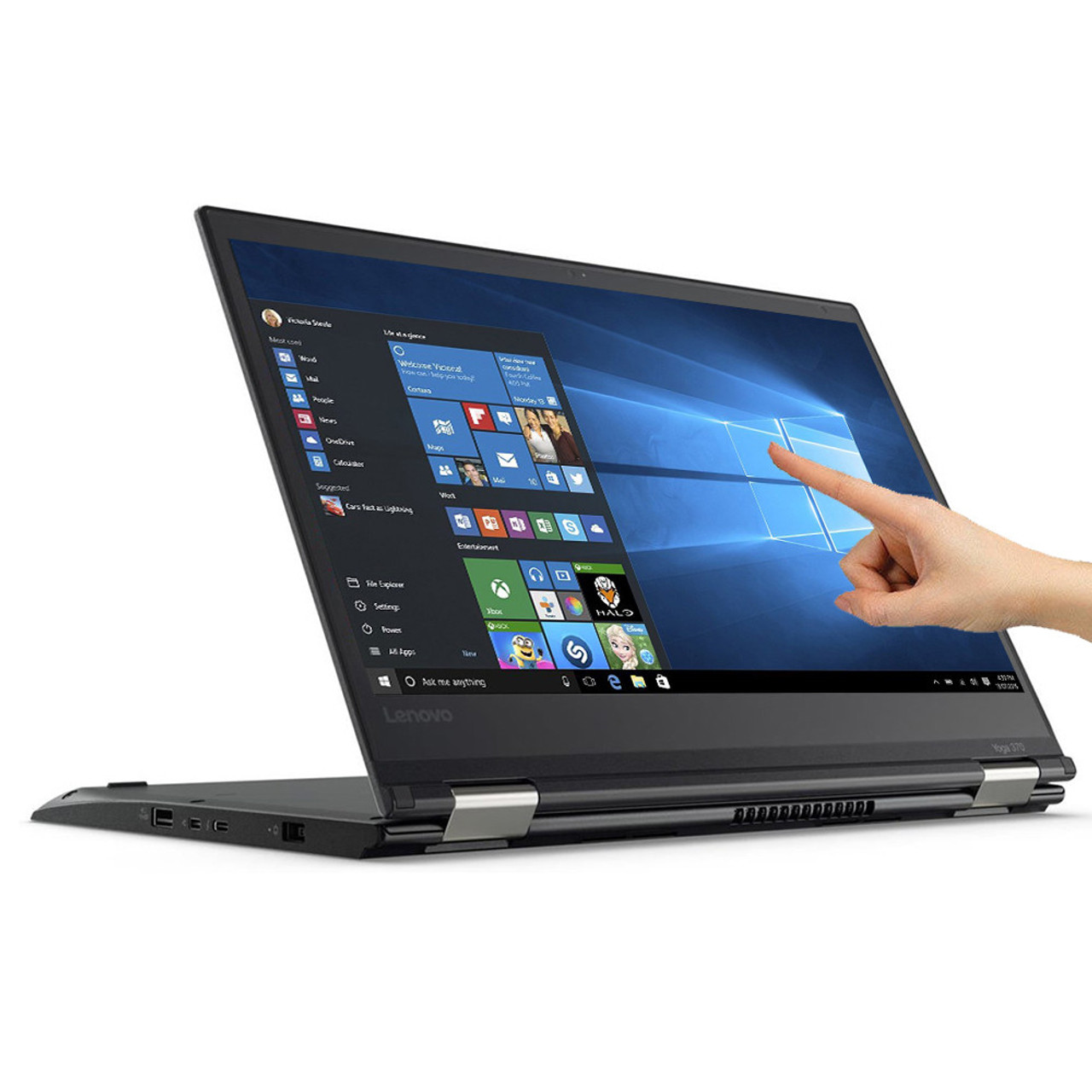 Lenovo Yoga 370 Laptop 13.3" Laptop Intel Core i5 2.70 GHz 8 GB 256 GB SSD W10P | Refurbished