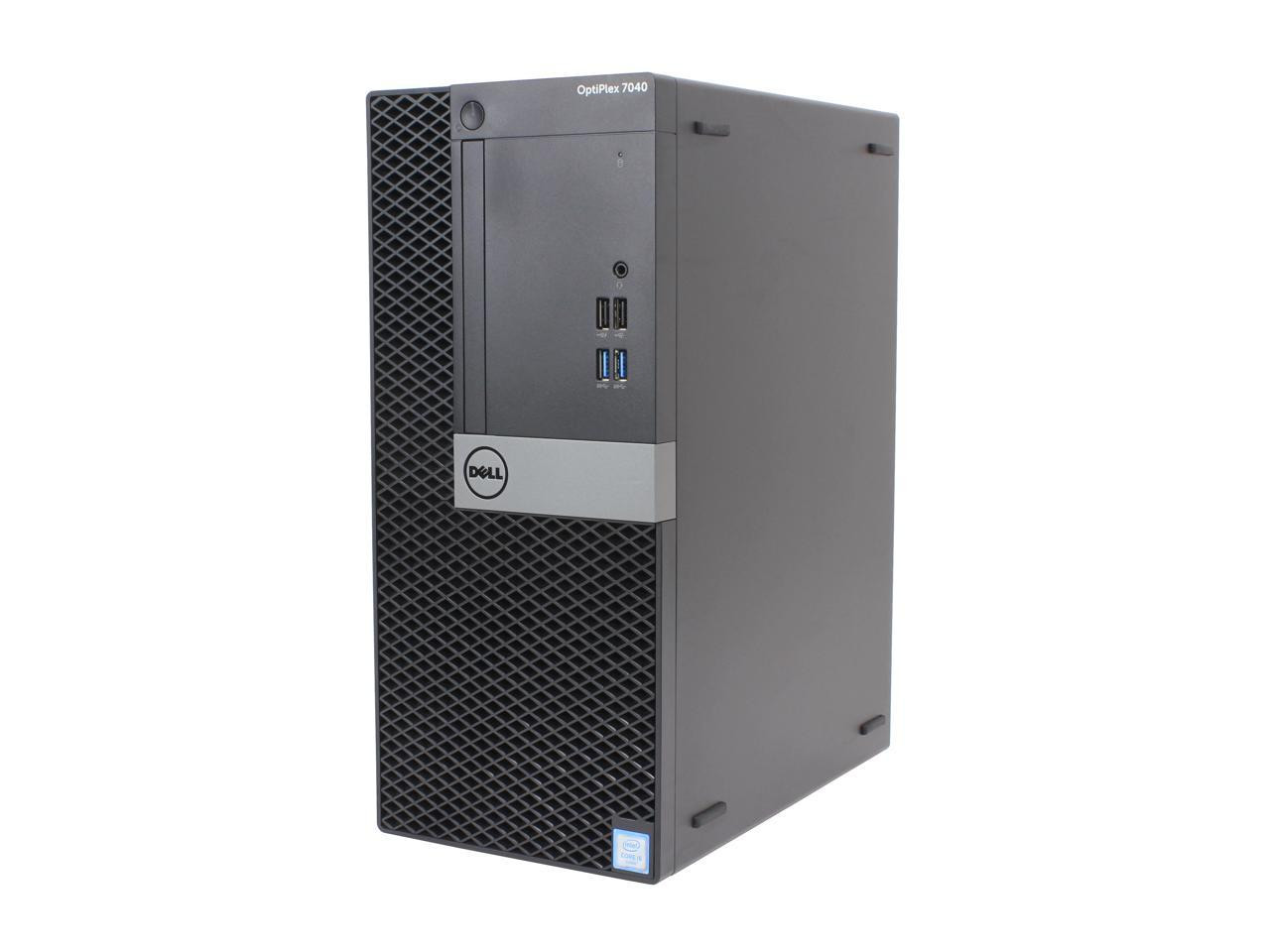 Dell Optiplex 7040 Desktop Core i7-6700 3.40 GHz 16 GB 512 GB SSD W10P | Refurbished | DL.PC.B65480