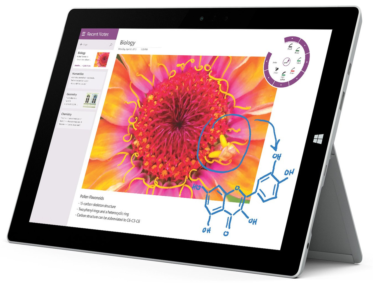 Microsoft Surface 3 10.8" Touch Laptop Core i7 1.30 GHz 16GB RAM 256GB SSD W10P | Refurbished