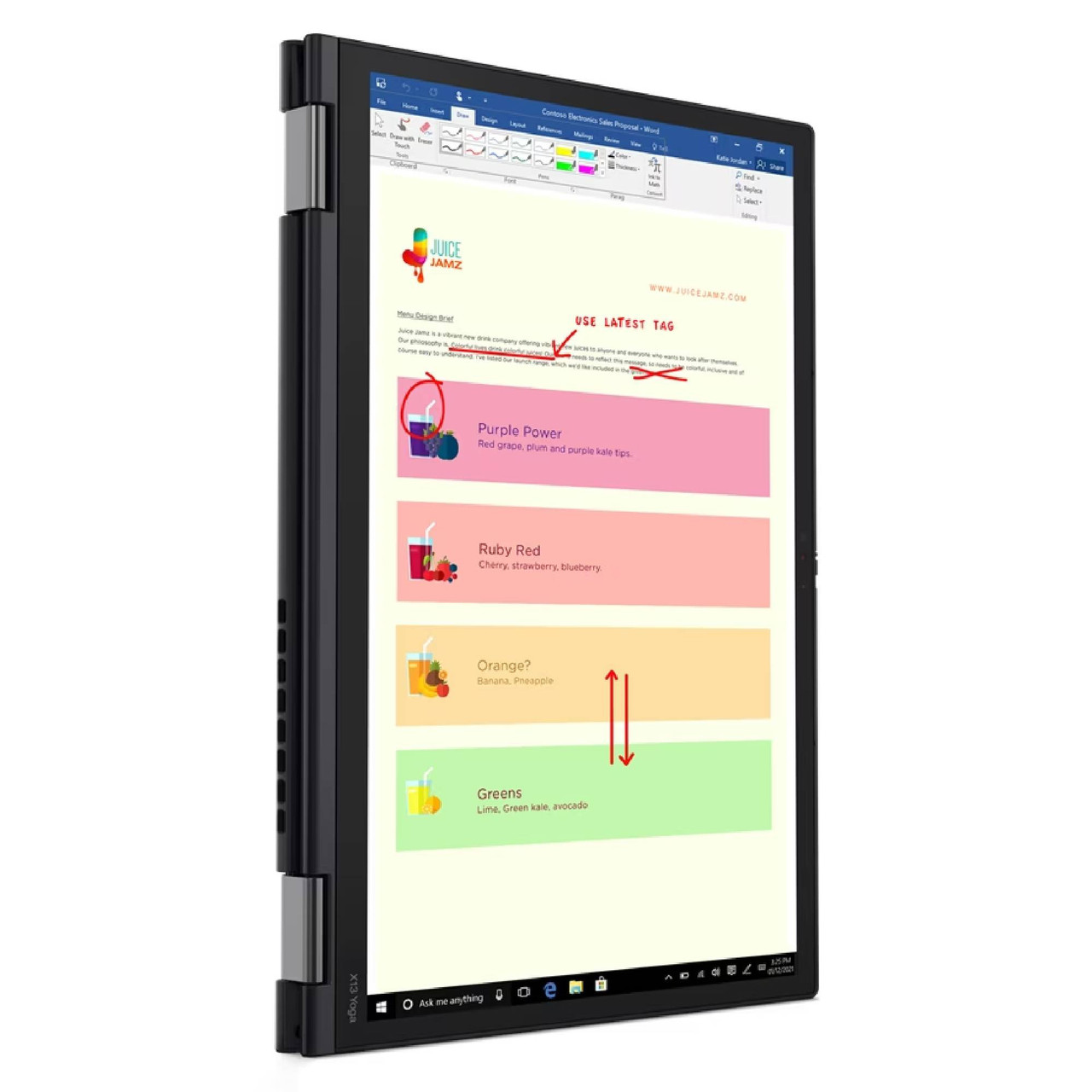 Lenovo Thinkpad X13 Yoga G2 13.3" Laptop i5-1145G7 16GB 256 GB SSD W10P | Refurbished | LN.NB.B67145