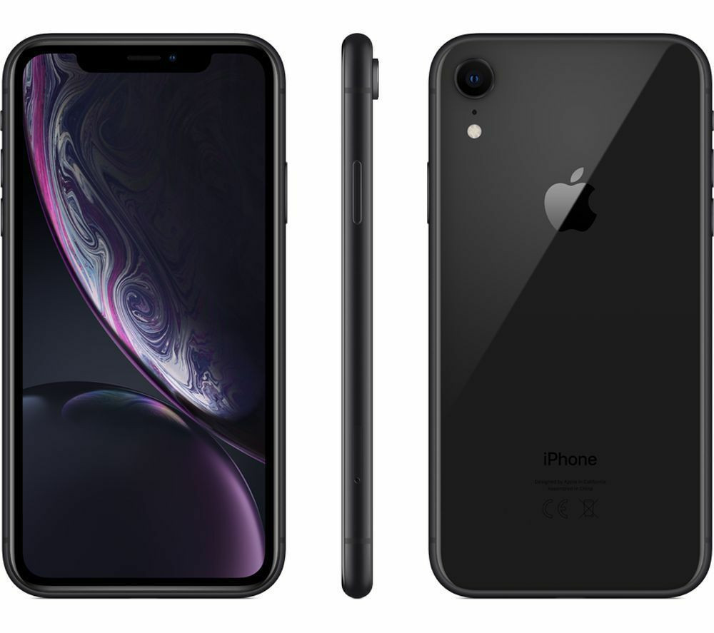 Apple iPhone XR 6.1" Smart/Mobile Phones (Verizon) 64 GB Black | Refurbished | AP.SP.B69142