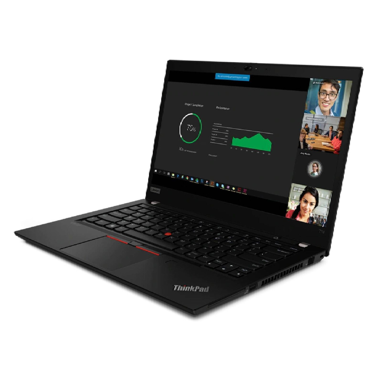 Lenovo Thinkpad T14 G1 14" Laptop i7-10610U 16GB 512 GB SSD W11P-64 Touch | Refurbished | LN.NB.B68004