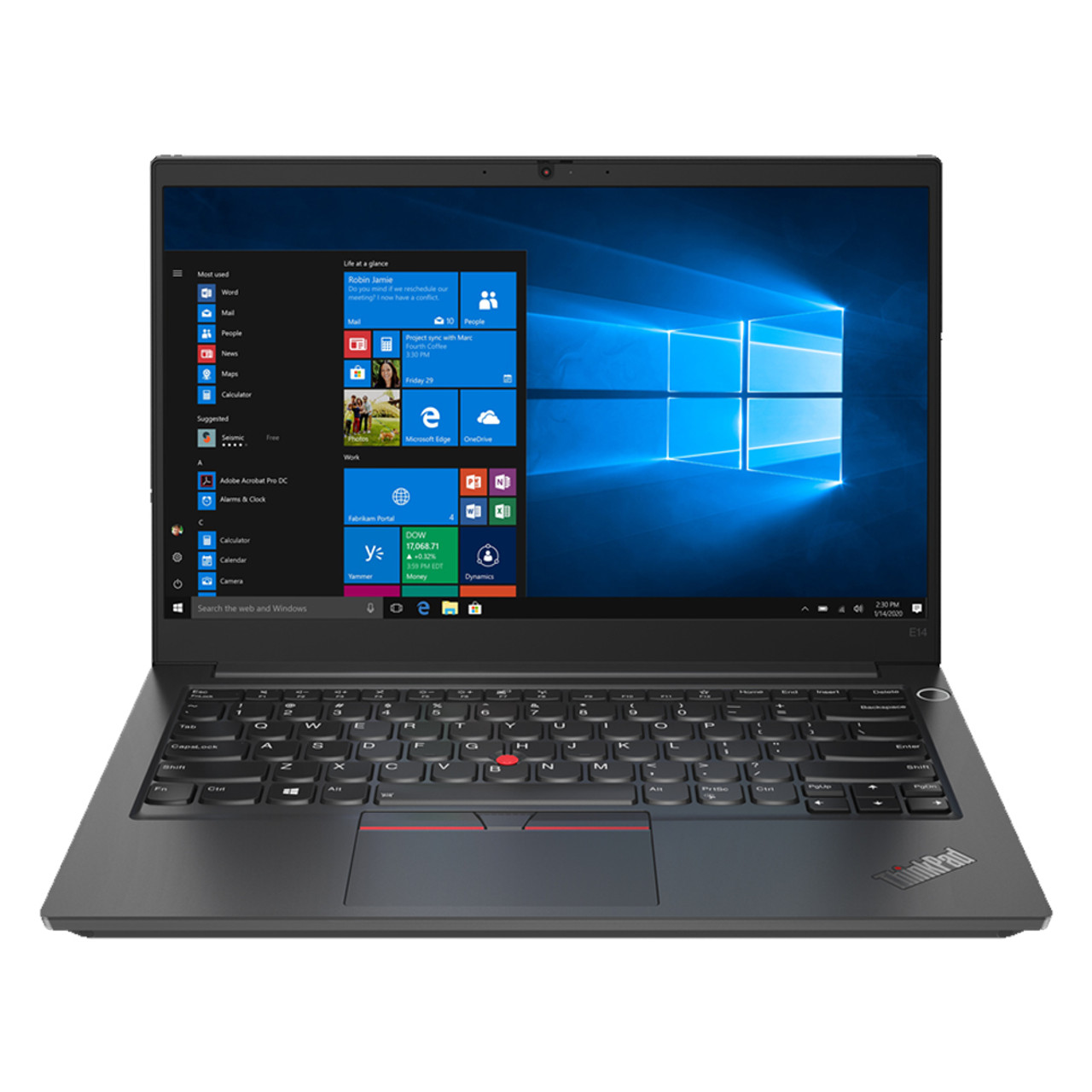 Lenovo ThinkPad E14 G2 14" Laptop Intel Core i5-1135G7 8GB 256GB SSD W10P | 20TAX019US | Manufacturer Refurbished