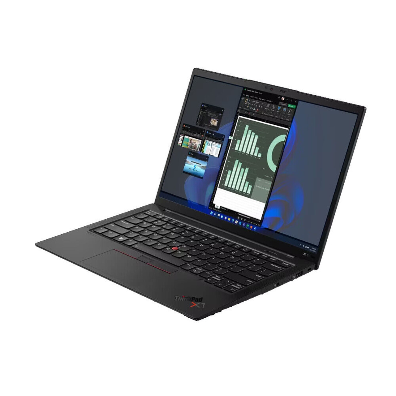 Lenovo ThinkPad X1 Carbon Gen 10 14" Laptop Intel i7-1265U 16GB 256GB SSD W11P | 21CCX19900 | Manufacturer Refurbished