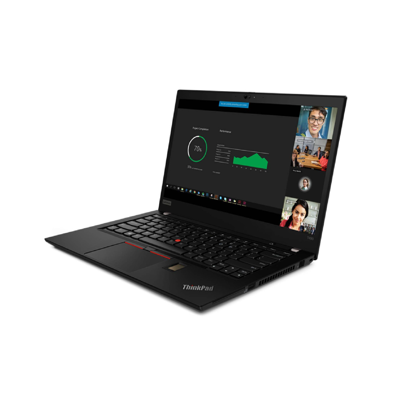 Lenovo Thinkpad T490S 14" Laptop Intel Core i5-8365U 16GB RAM 256GB SSD W11P | Refurbished | LN.NB.B79254
