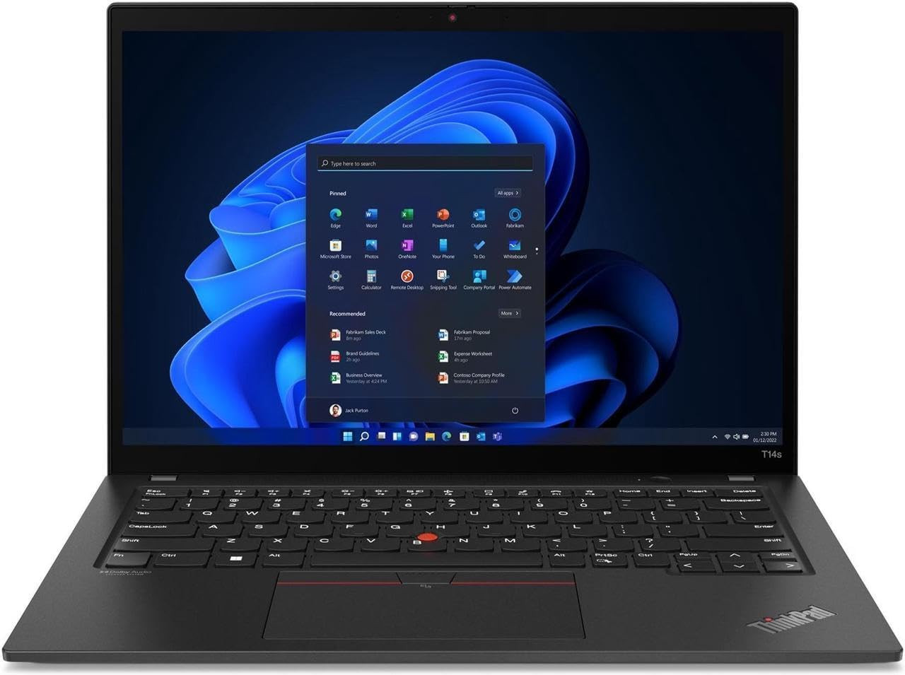 Lenovo Thinkpad T14S G3 14" Laptop Core i5-1235U 16GB 512GB SSD W11P | Refurbished | LN.NB.B83197