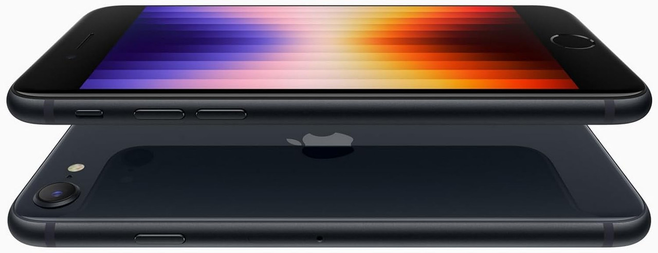 Apple iPhone SE G3 , 64GB, Midnight - Unlocked A2595 | Scratch & Dent | AP.SP.B83593 Apple iPhone SE G3 , 64GB, Midnight - Unlocked A2595 | Scratch & Dent | AP.SP.B83593