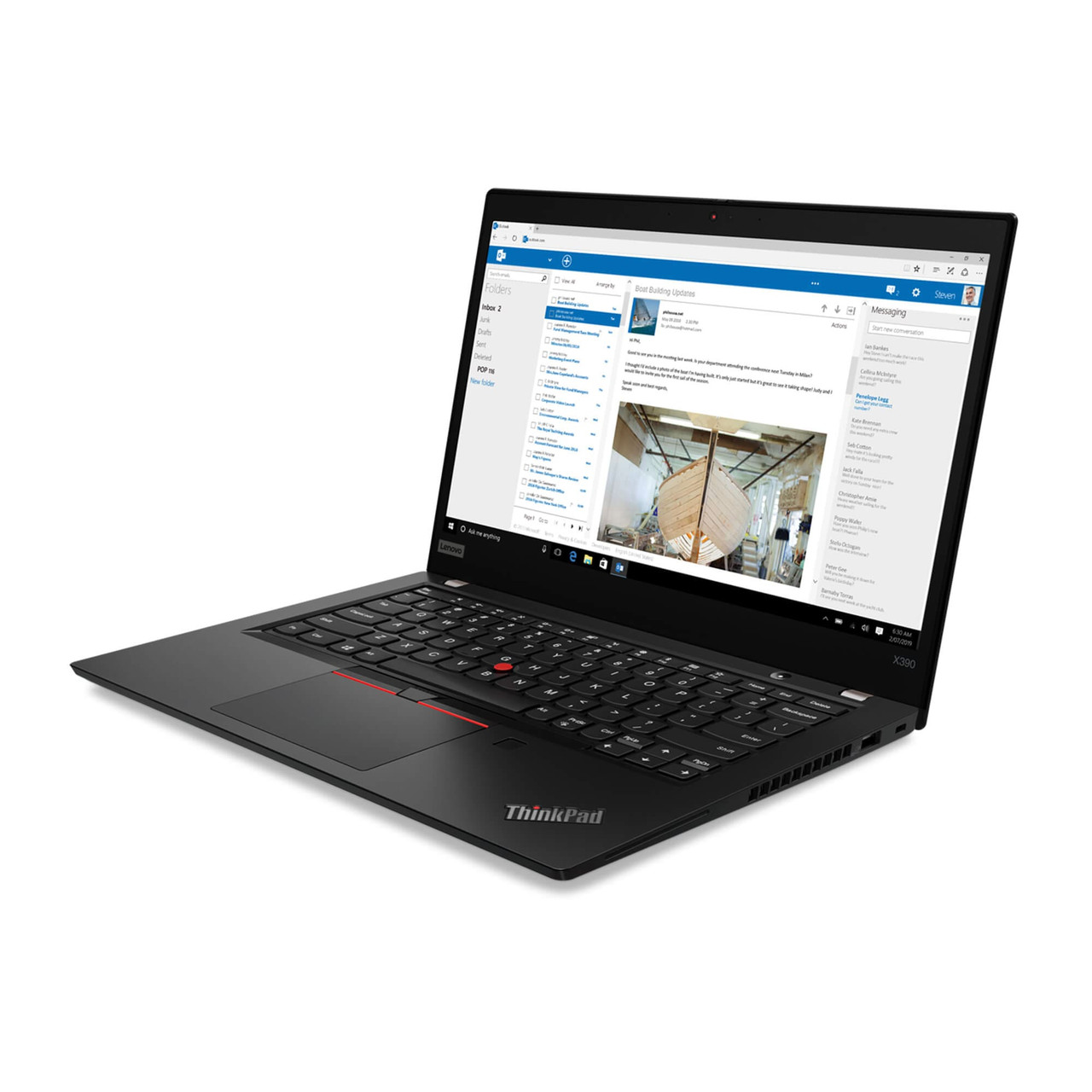 Lenovo Thinkpad X390 13.3" Laptop Intel Core i7 8GB 256GB SSD Windows 11 Pro | Refurbished