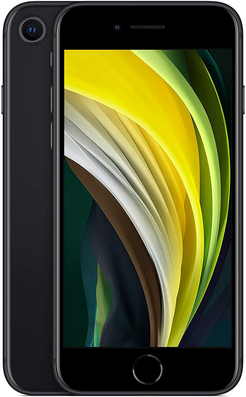 Apple iPhone SE G2 A2275 4.7" Smart/Mobile Phones (Unlocked) 128 GB Black | Refurbished | AP.SP.F00012