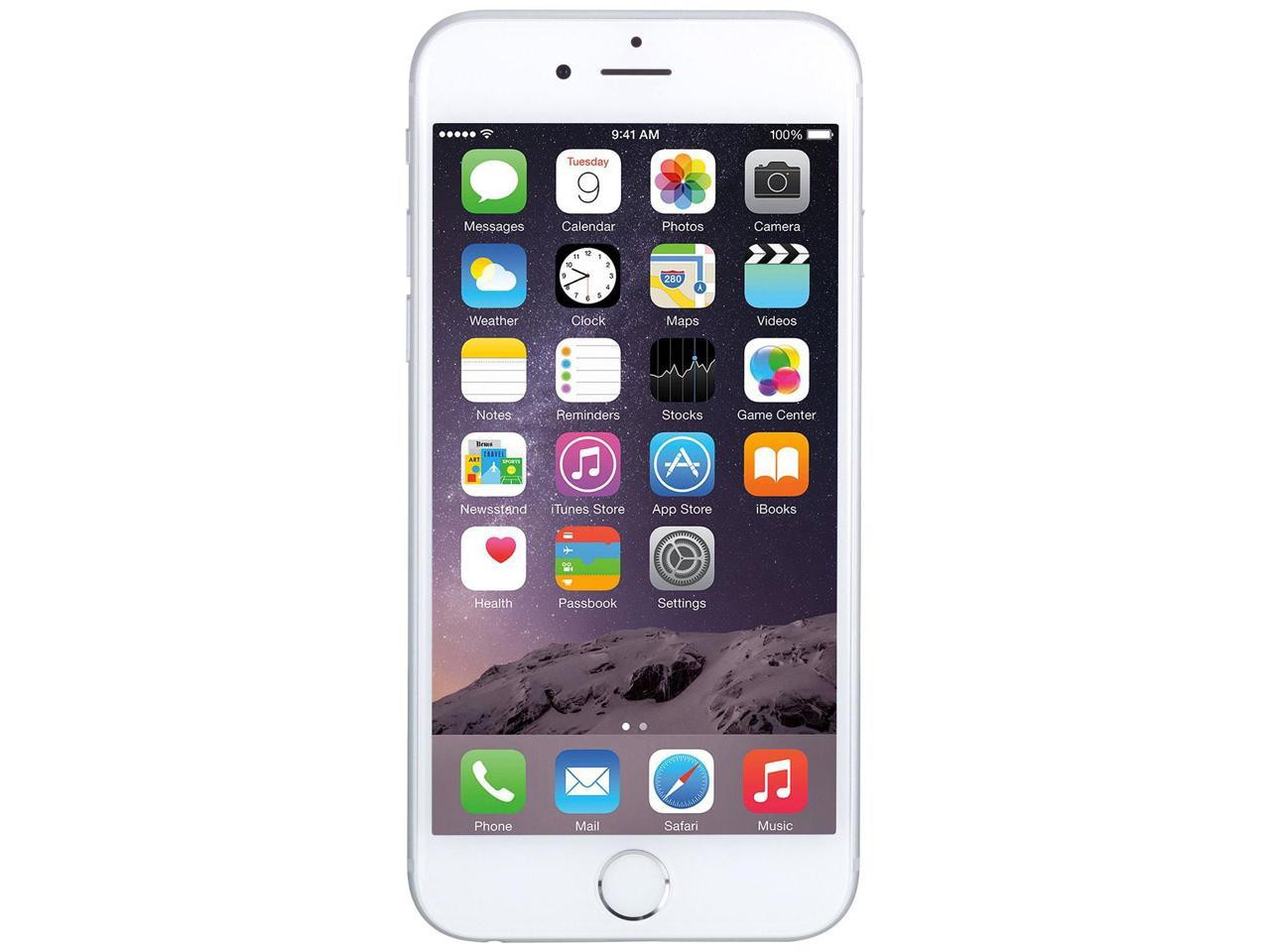 Apple Iphone 6 6.1" Smart/Mobile Phones (Sprint) 64GB Silver | Scratch & Dent | AP.SP.F04352