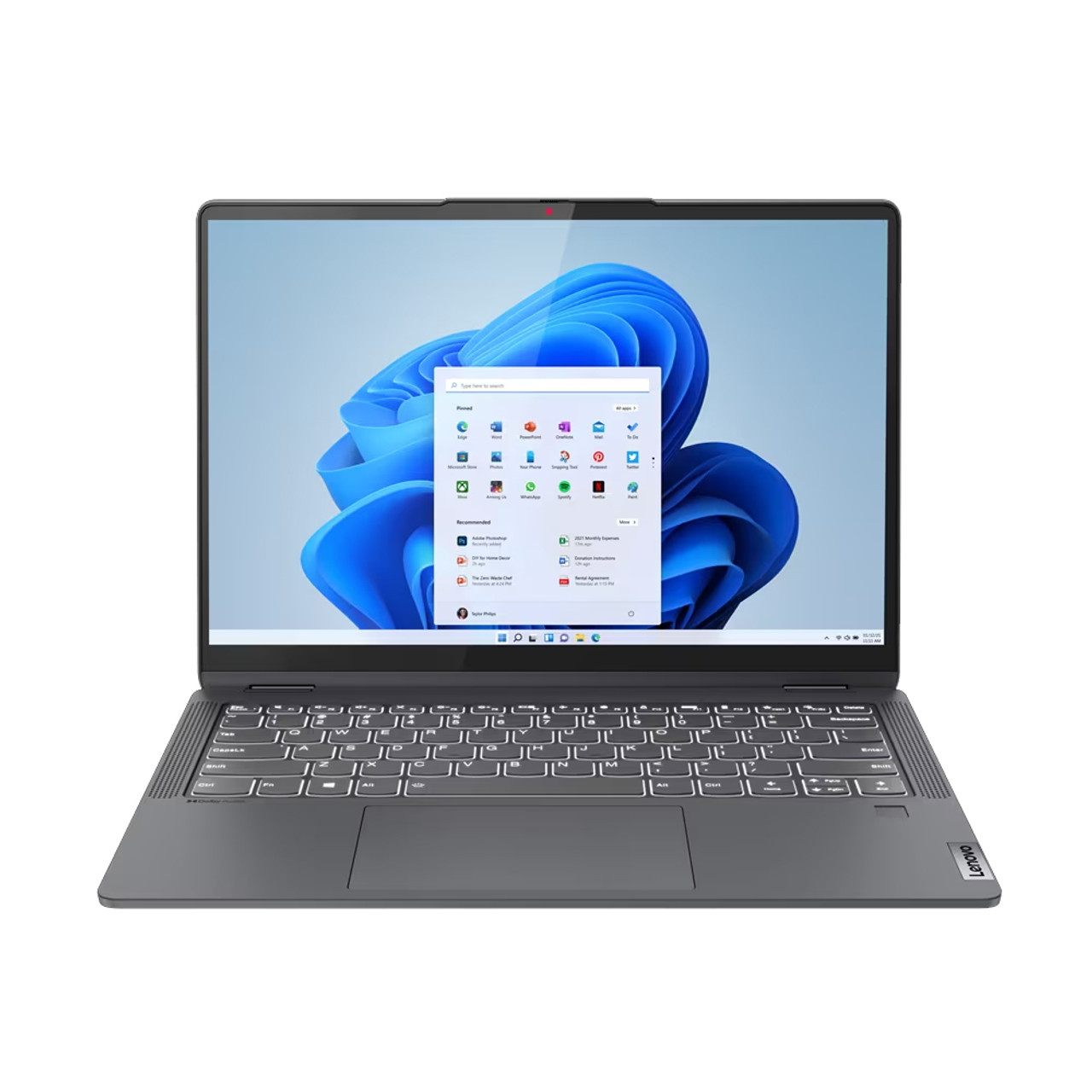 Lenovo IdeaPad Flex 5 14IAU7 14" Touch Laptop Intel i5-1235U 8GB RAM 512GB SSD W11H (French / English) | 82R700LGCF | Manufacturer Refurbished