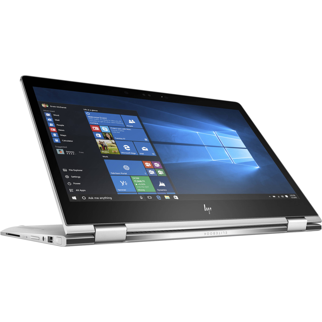 HP Elitebook X360 1030 G2 13.3" Touch Laptop Intel i5-7200U 8GB 128GB SSD W11P | Scratch & Dent | HP.NB.F06765