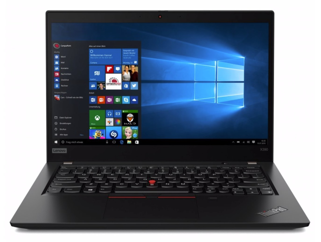 Lenovo Thinkpad X390 13.3" Laptop Intel Core i7 8GB 256GB SSD Windows 10 Pro | Refurbished