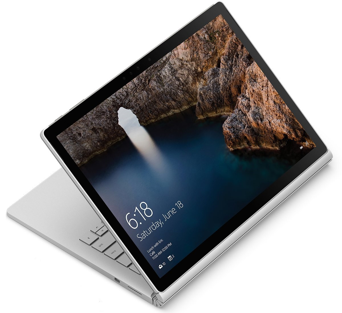 Microsoft Surface Book 14" Touch Laptop Intel Core i5-8350U 8GB 128GB SSD W10P | Scratch & Dent | MS.NB.F15232