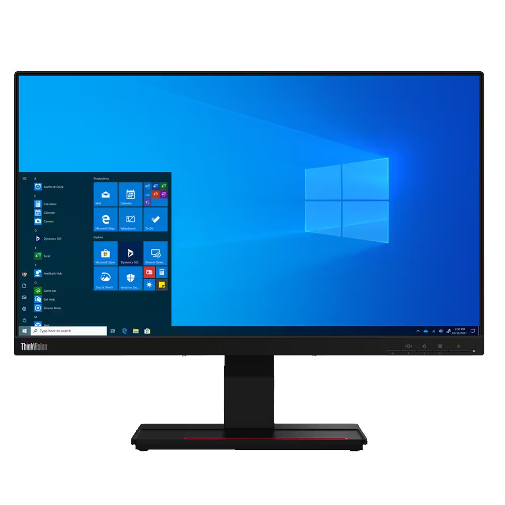 Lenovo ThinkVision T24t-20 23.8" Monitor 1920 x 1080 IPS 60Hz 4ms 300nits | New |62C5GAR1US