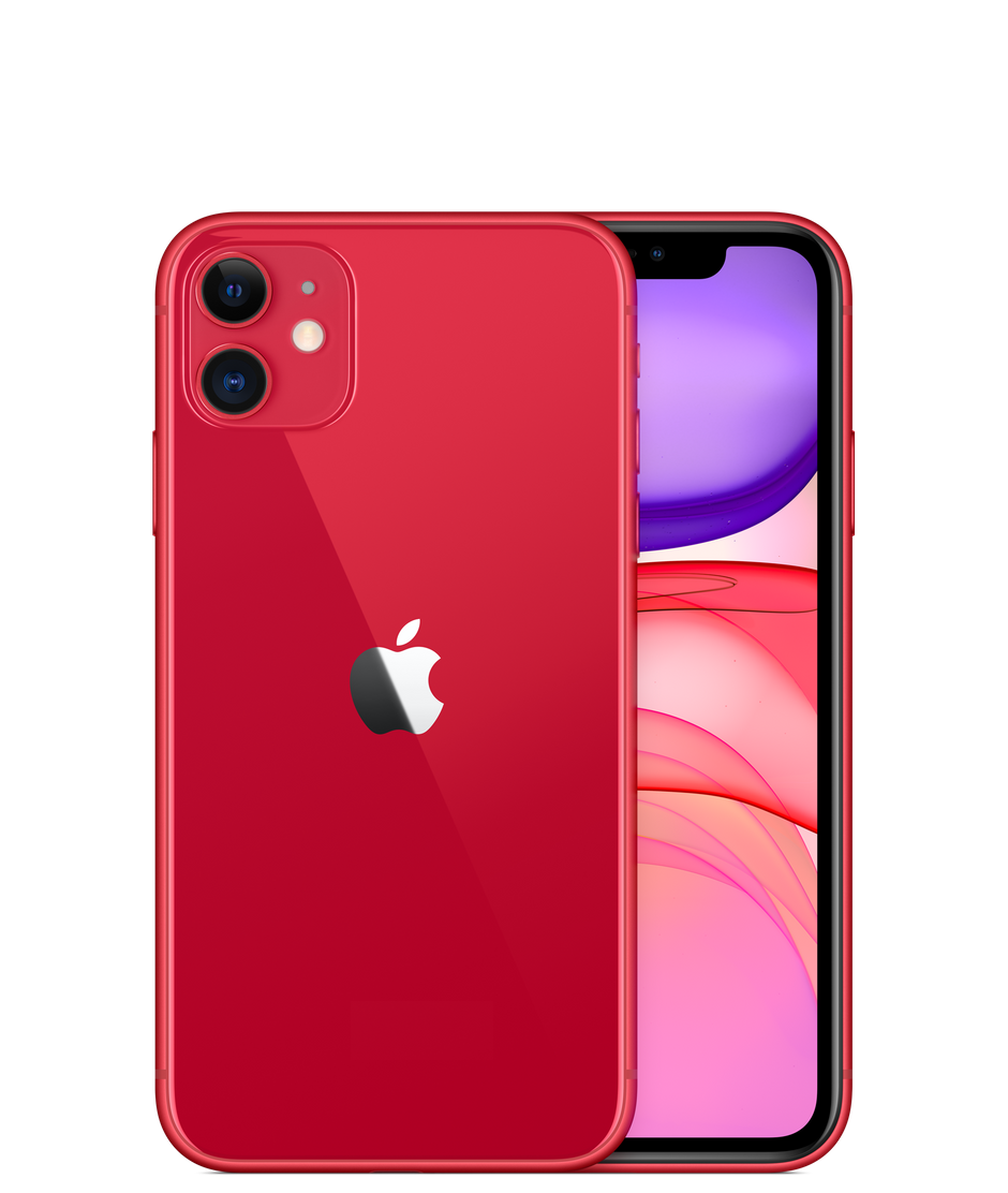 Apple iPhone 11 (A2111) (Unlocked) 6.1" Liquid Retina HD 64GB iOS Red | Scratch & Dent | AP.SP.F20712