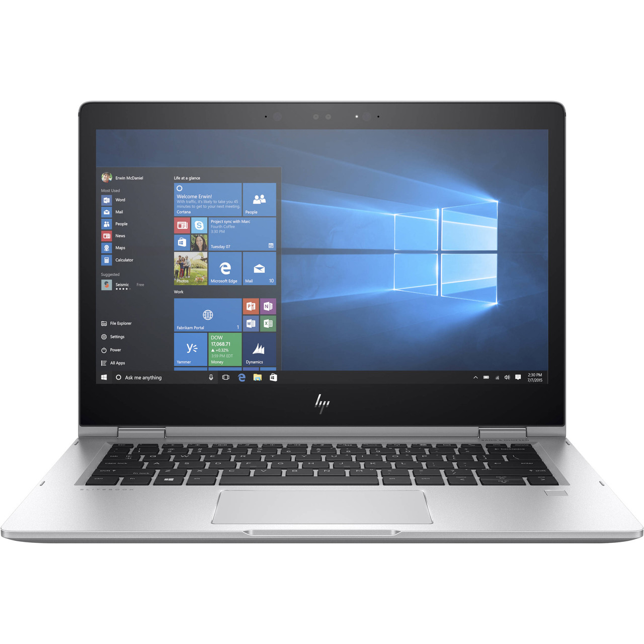 Hp Elitebook X360 1030 G2 13.3" Touch Laptop i5-7300U 16GB 256GB SSD W11P | Scratch & Dent | HP.NB.F21261