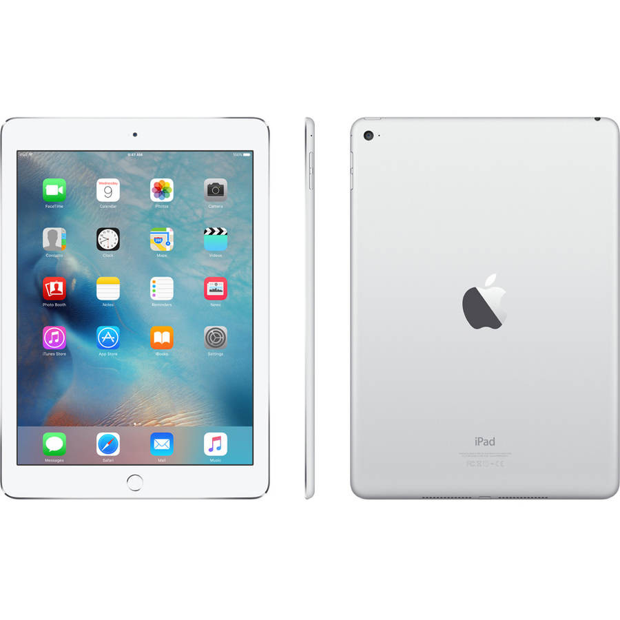 Apple iPad Air 2 (WiFi Only) 9.7" Retina Display 64GB iOS - White/Silver | Scratch & Dent | AP.TB.F20485