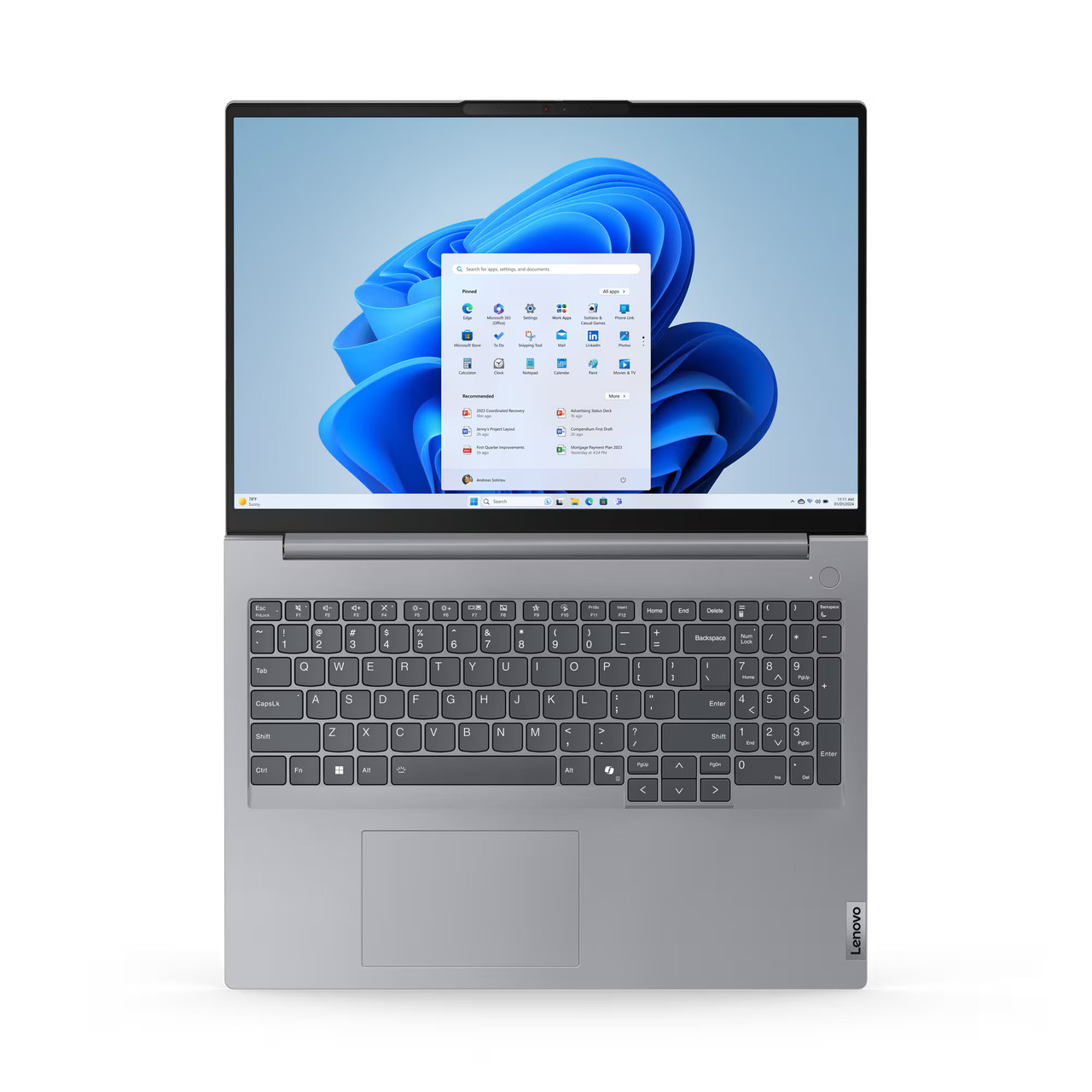 Lenovo Thinkbook 16 G7 Iml 16" Laptop Ultra 5 125U 16GB RAM 256GB SSD W11H | Scratch & Dent | LN.NB.F21211