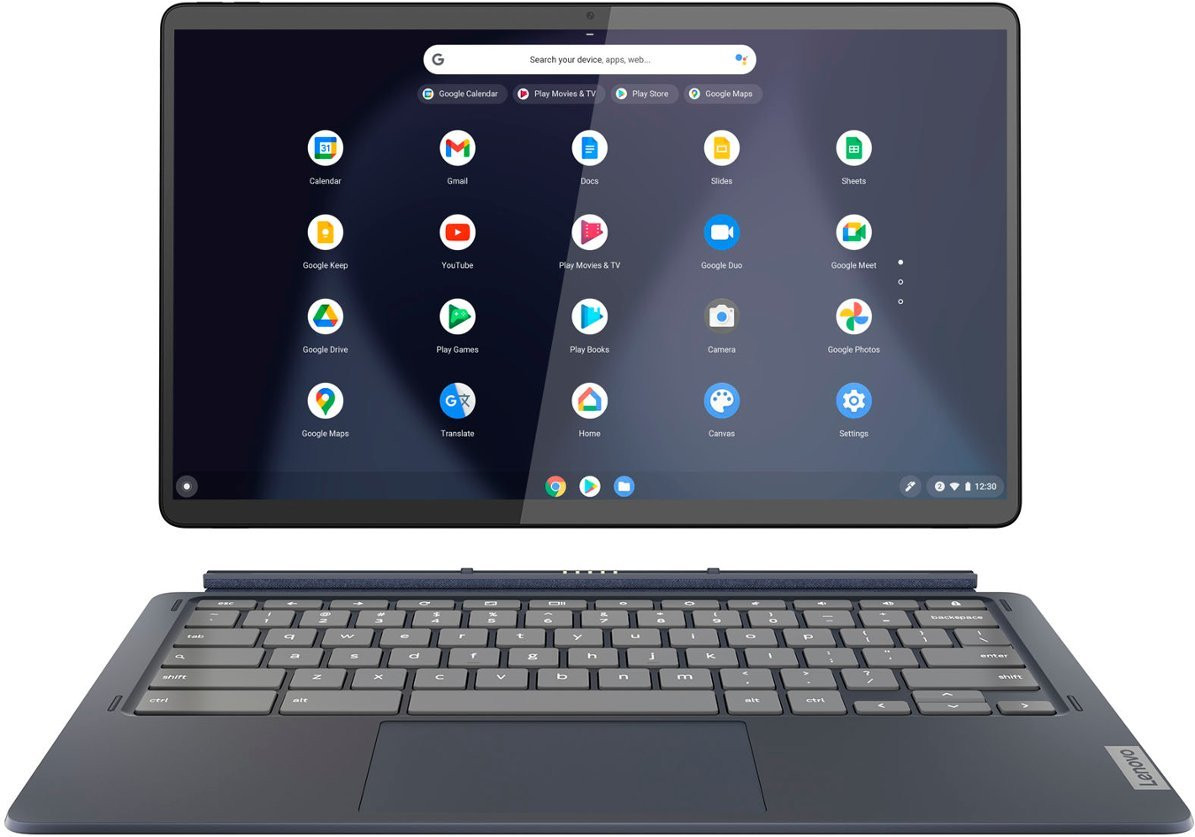 Lenovo Ip Duet 5 13Q7C6 13.3" Touch Laptop Snapdragon 7c 4GB 128GB SSD Chrome OS | Scratch & Dent | LN.CB.F21930