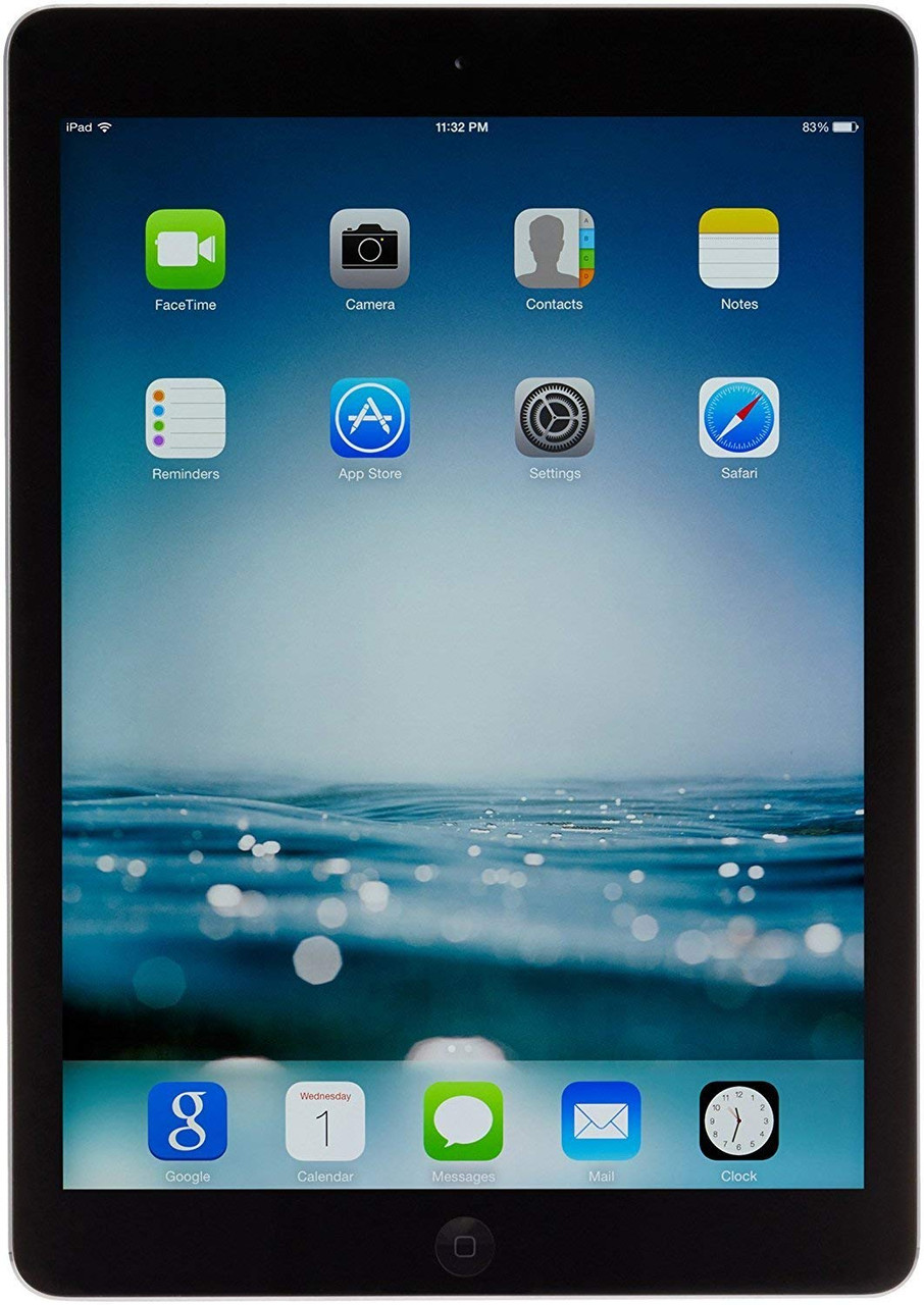 Apple iPad Air G1 (Wi-Fi) 9.7" Retina Display 32GB iOS - Space Gray | Refurbished | AP.TB.F22581