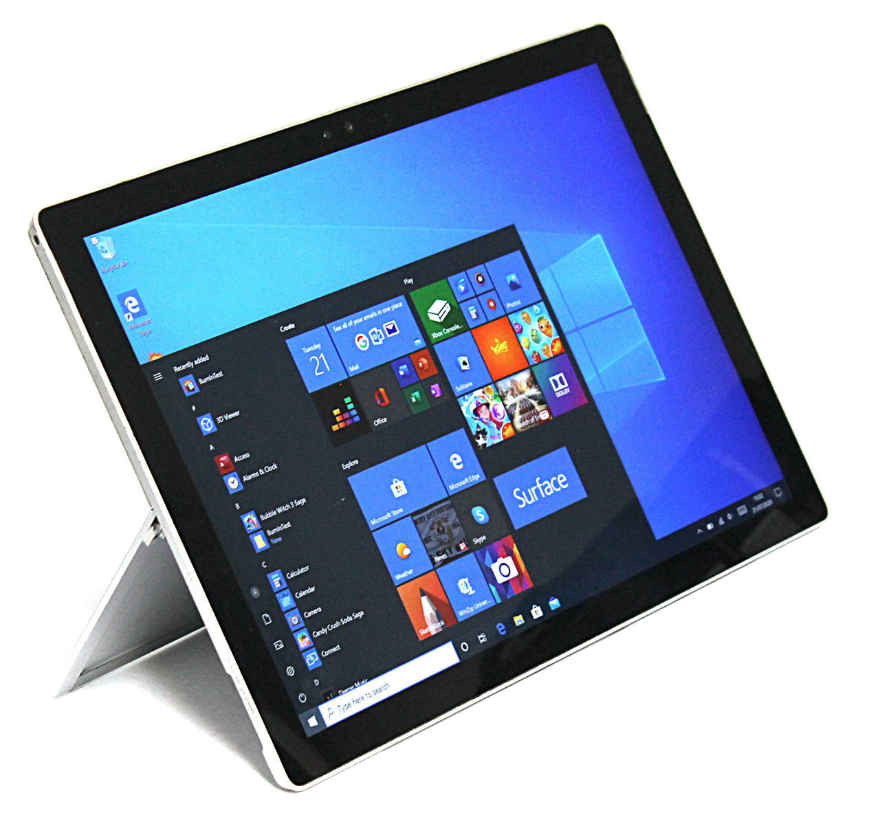 Microsoft Surface Pro 4 1724 12.3" Tablet Notebook i7 8GB 256GB SSD W11P Touch | Scratch & Dent | MS.NB.F21256